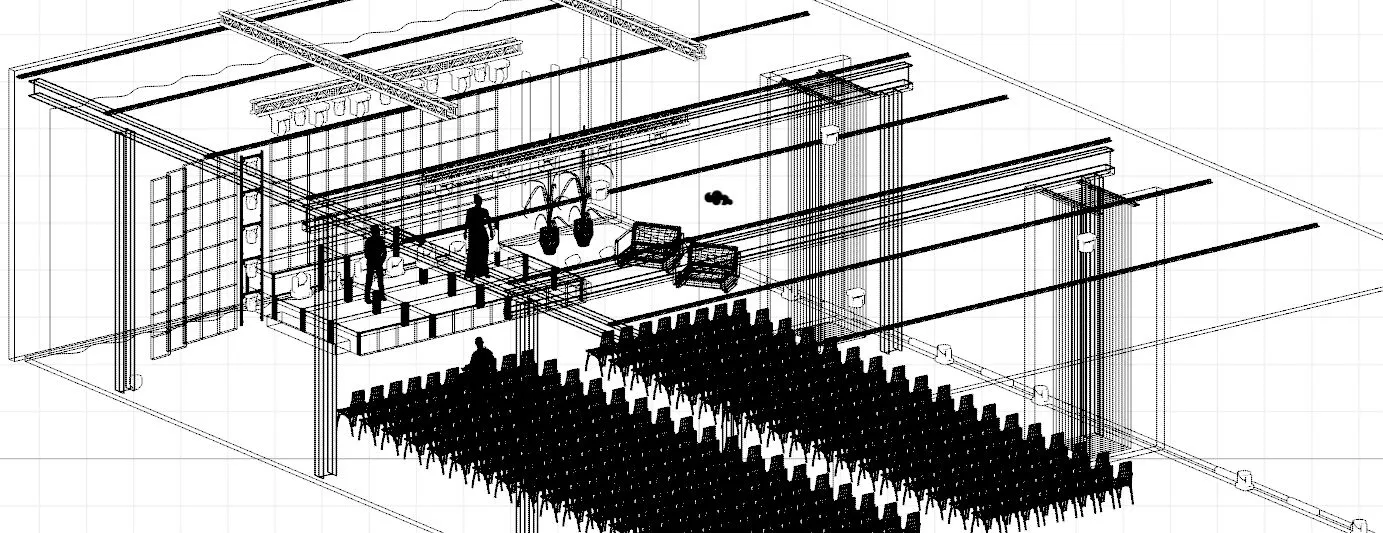 Projekt techniczny sceny